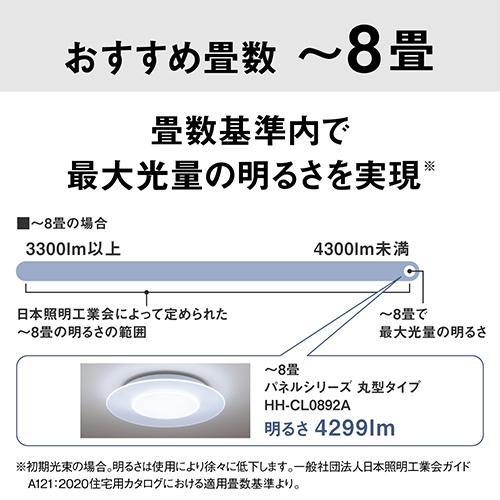 パナソニック(Panasonic) HH-CL0892A パルックLEDシーリングライト 丸 