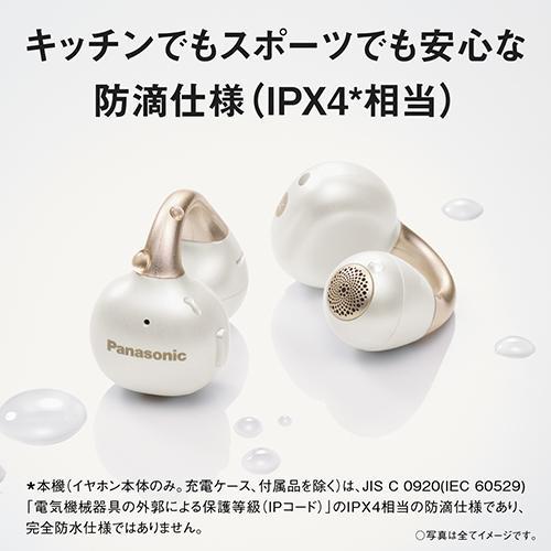パナソニック(Panasonic) RB-C10-K ブラック 完全ワイヤレスイヤホン