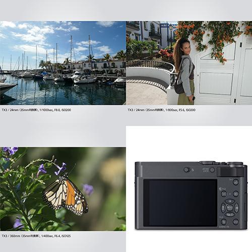長期5年保証付】パナソニック(Panasonic) LUMIX TX3 グラファイト