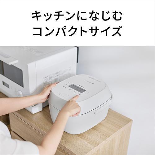 Panasonic（パナソニック） SR-C206E-W ホワイト IH炊飯器 可変圧力IH