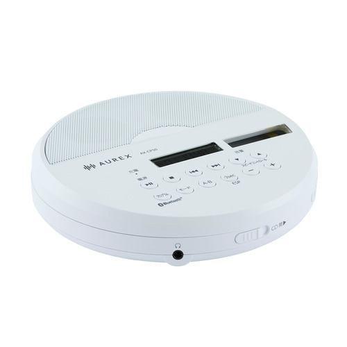 Aurex(オーレックス) AX-CP50W ホワイト ポータブルCDプレイヤー