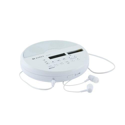 Aurex(オーレックス) AX-CP50W ホワイト ポータブルCDプレイヤー