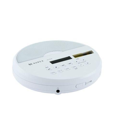 Aurex(オーレックス) AX-CP20W ホワイト ポータブルCDプレイヤー