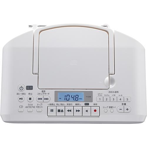 東芝(TOSHIBA) TY-CDS8-H(グレー) CDラジオカセットレコーダー ワイドFM対応｜eccurrent｜03