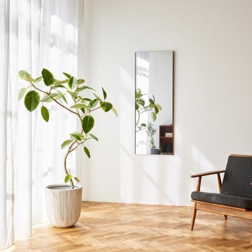 リフェクス 軽くて割れないミラー 鏡 吊式姿見 オーク REFEX 【代引不可/北海道・沖縄・離島配送不可】 |  | 02