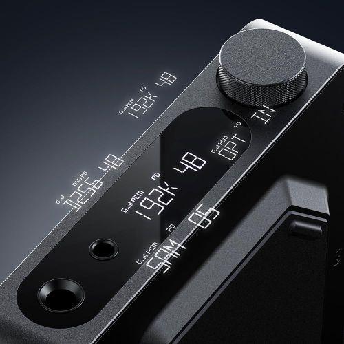 FiiO(フィーオ) FIO-K11R-B ブラック USB DAC内蔵ヘッドホンアンプ 24bit R2R DAC採用 ハイレゾ対応_3
