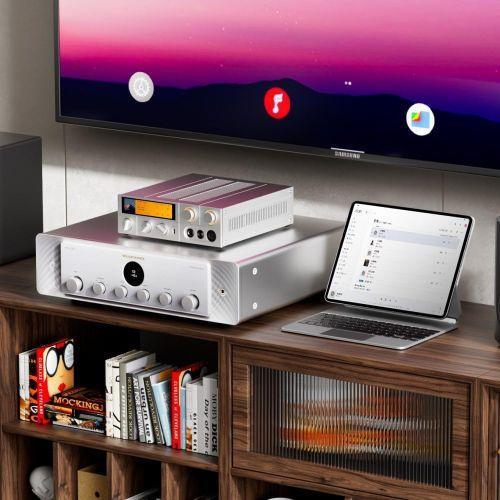 FiiO フィーオ FIO-K17-S シルバー K17 USB DAC内蔵ヘッドホンアンプ 4000mWの大出力 FIOK17S_6
