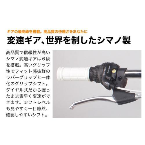 クロスバイク 700x28C シマノ製6段変速 21テクノロジー(21Technology