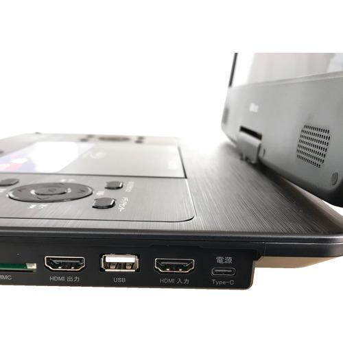 Wizz WPBC1410 ブラック 14型 ブルーレイディスク/DVDプレーヤー : EC