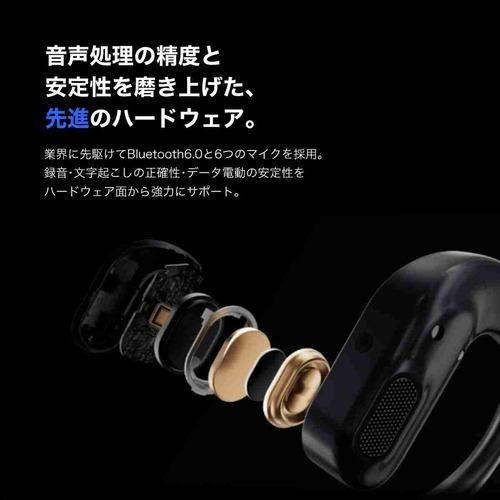 新品未開封・Zenchord 1 AI Recorder & Earbuds ZENCHORD 1 アーバングレー AI議事録イヤホン Notta対応 オープン