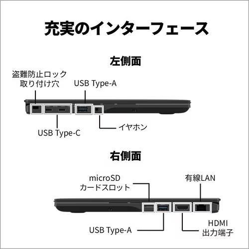 富士通(FUJITSU) FMV Note U FMVUQSL1BA 14.0型 Win11Home Snapdragon