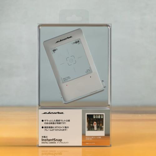 Escura(エスクーラ) SN25WH InstantSnap デジタルカメラ 素通しの
