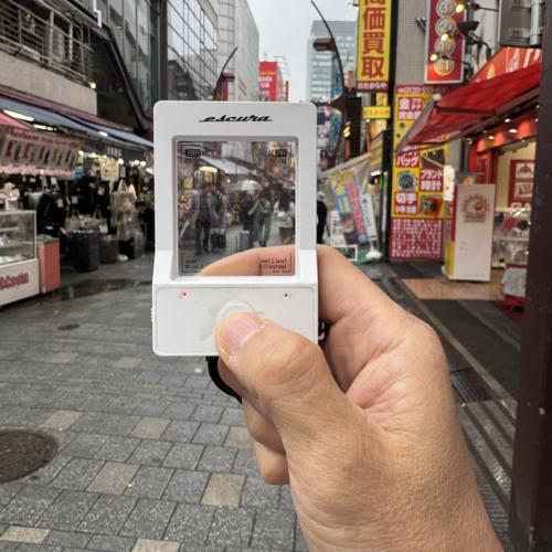 Escura(エスクーラ) SN25WH InstantSnap デジタルカメラ 素通しの