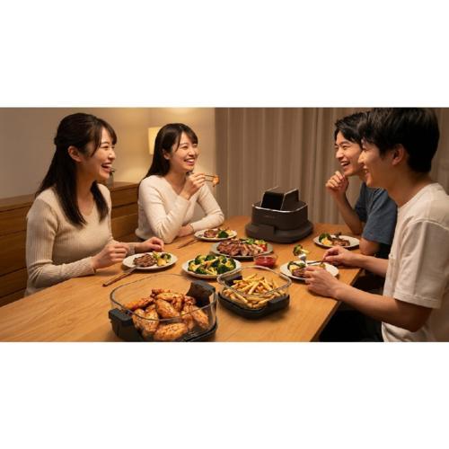 エペイオス AO248BBJP1 ガラスボウルエアフライヤー 調理ユニットと