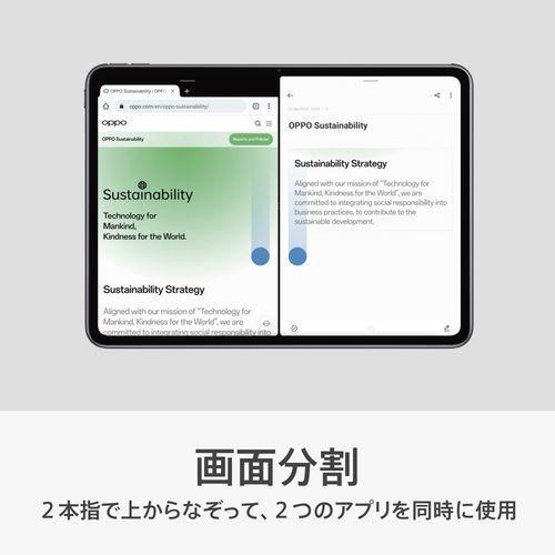 OPPO(オッポ) OPPO Pad 2 11.6型 8GB/256GB/WiFi/グレー OPD2202 GY｜eccurrent｜16