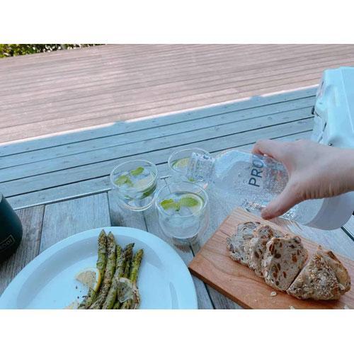 PRODI（プロディ） PRODI ソーダガン専用 Lサイズボトル ホワイト 850ml 水以外も炭酸注入可能 |  | 01