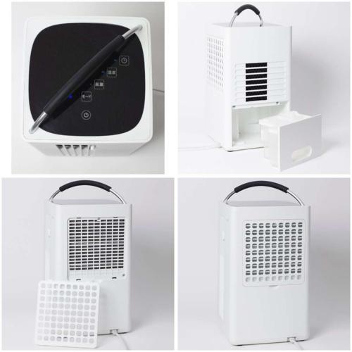 シロカ(siroca) SY-D151-W 除湿機能付きポータブルクーラー スポット