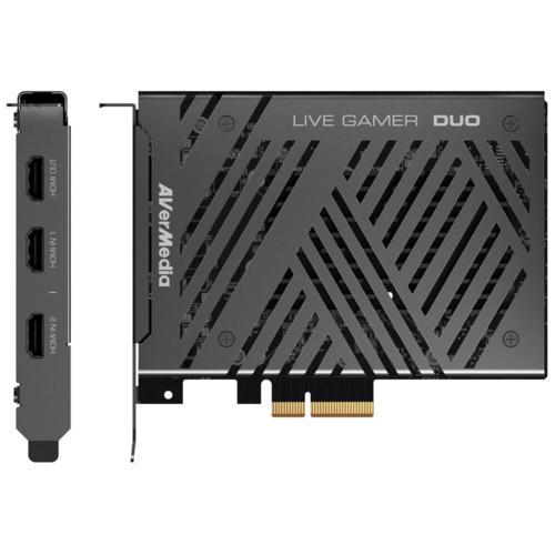 AVerMedia Live Gamer DUO GC570D 2系統1080p/60fps入力対応 内蔵