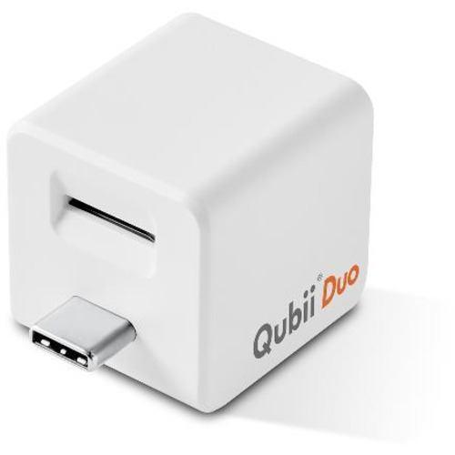 Qubii Duo スマホバックアップ　type C　MKPQC-W maktar MKPQC-W iOS/Androidバックアップストレージ Maktar Qubii Duo