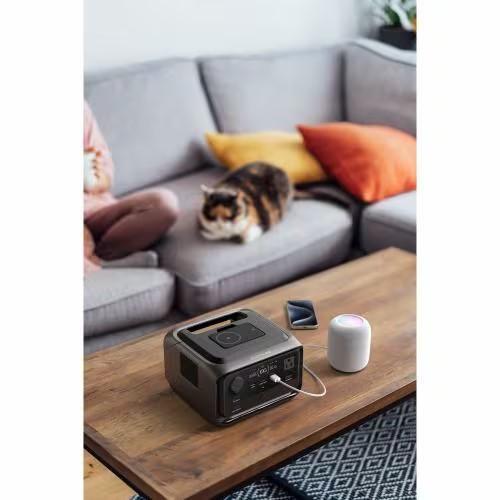 エコフロー(EcoFlow) EcoFlow RIVER 3 Plus wireless EFRIVER3PLUS-W-JP-CB 容量286Wh モバイルバッテリー(5000mAh)搭載型ポータブル電源の画像