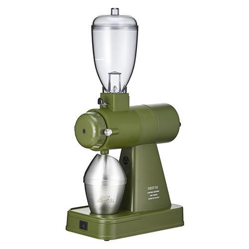 カリタ(Kalita) 電動コーヒーミル NEXT G2 カーキ KCG-17 コーヒー 
