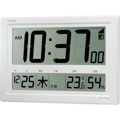 大型表示時計　10秒チャレンジ等イベント用 シチズン(CITIZEN) 8RZ239-003 大画面電波デジタル時計 置き掛け兼用