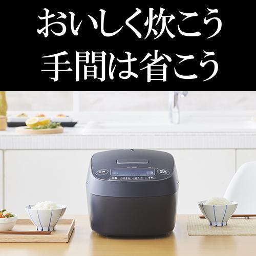 タイガー魔法瓶(TIGER) JPV-H100-KV(モーブブラック) 炊きたて 圧力 