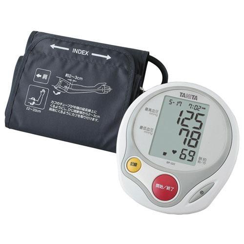 タニタ 高額売筋 TANITA BP-222-WH 【54%OFF!】 上腕式血圧計