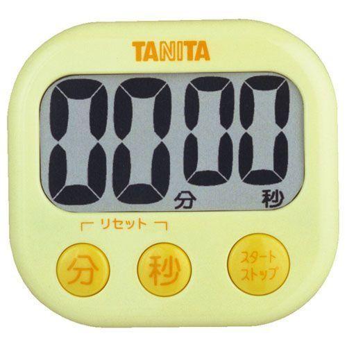最安値挑戦 タニタ TANITA デジタルタイマー 全商品オープニング価格 でか見えタイマー TD-384-YL イエロー