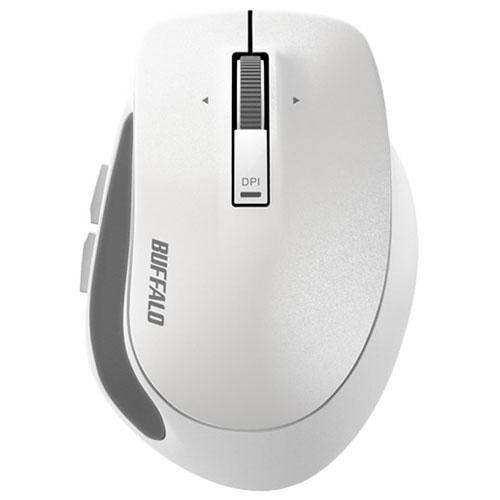バッファロー(BUFFALO) Premium Fit Sサイズ BSMBB500SWH(ホワイト) ワイヤレスBlueLEDマウス Bluetooth接続 5ボタン｜eccurrent
