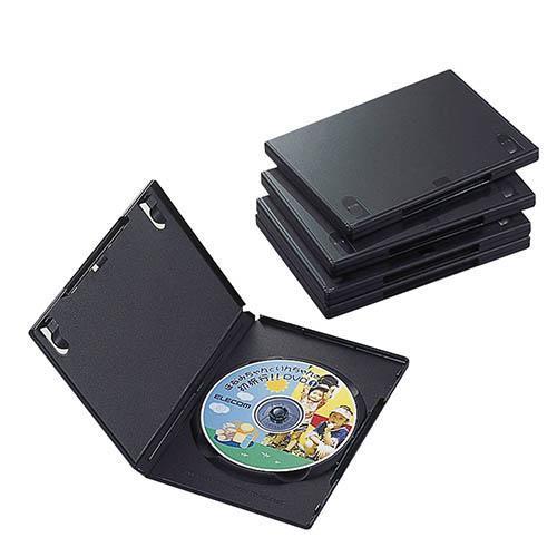 エレコム(ELECOM) CCD-DVD02BK ブラック トールケース 1枚収納 | ELECOM