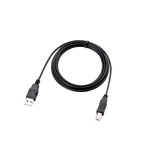 エレコム(ELECOM) U2C-JB20BK(ブラック) USB2.0ケーブル A-B 2m｜eccurrent｜03