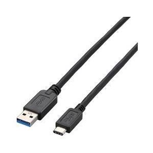 エレコム(ELECOM) USB3-AC10BK(ブラック) USB3.1ケーブル A-TypeC 1m｜eccurrent