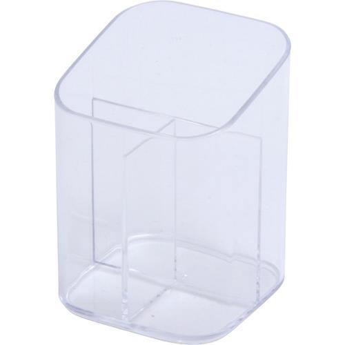 不二貿易 【完成品】 PSコスメ収納 3仕切りブラシスタンド 14385