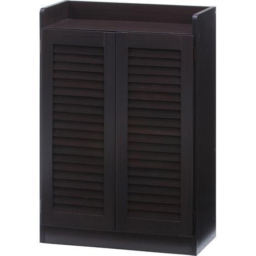 不二貿易 【組立品】ルーバーシューズボックス（オープントップ