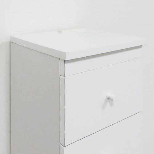 クロシオ 【完成品】27632 スリムワゴンW30 ホワイト : ECカレント