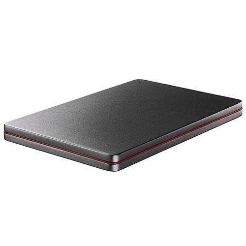 IODATA(アイ・オー・データ) HDPX-UTS1K(Black×Red) ポータブルHDD 1TB USB3.0/2.0接続｜eccurrent