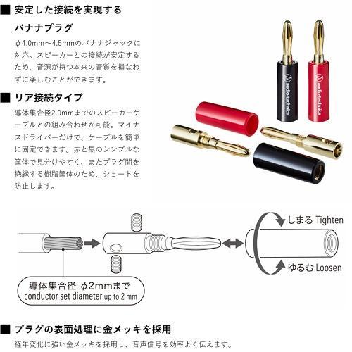 オーディオテクニカ(audio-technica) AT6301A リア接続タイプのバナナ