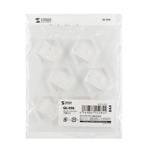 サンワサプライ QL-E98 テレビストッパー 6個入り |  | 08