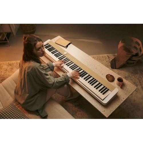 【長期5年保証付】CASIO(カシオ) PX-S1100MB ホワイト＆メローベージュ  Privia 電子ピアノ 88鍵盤 限定色_17