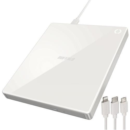 BUFFALO RR-C1 CD音楽取り込み機器 ホワイト バッファロー(BUFFALO) RR-C1-WH ホワイト スマートフォン用CD