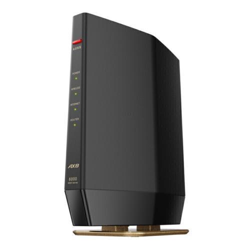 BUFFALO WSR-6000AX8P-MB 美品 バッファロー(BUFFALO) WSR-6000AX8P-MB マットブラック Wi-Fi 6 4803+
