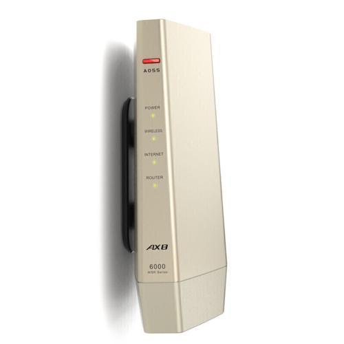 バッファロー(BUFFALO) WSR-6000AX8P-CG シャンパンゴールド Wi-Fi 6