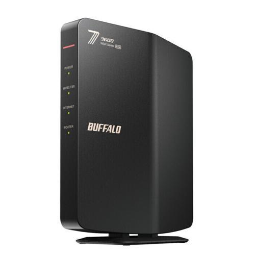 BUFFALO Wi-Fi 7 ルーター WSR-3600（未使用） バッファロー(BUFFALO) WSR3600BE4P-BK ブラック Wi-Fi 7 be 2882+