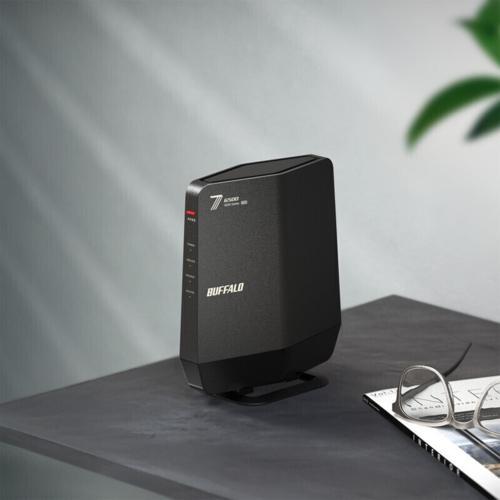 ルーター・ネットワーク機器 Buffalo WSR6500BE6P バッファロー(BUFFALO) WSR6500BE6P-BK Wi-Fi 7 be 5764+688Mbps IPv6