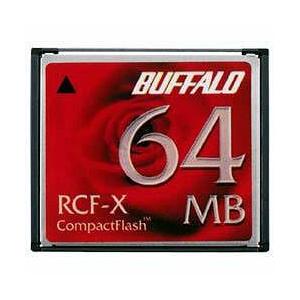 バッファロー BUFFALO 98％以上節約 RCF-X64MY 新作 コンパクトフラッシュカード 64MB