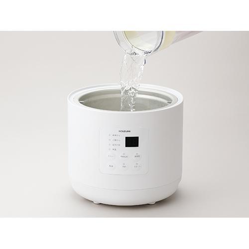 コイズミ(KOIZUMI) KSC-0800-W ホワイト おかゆメーカー : ECカレント