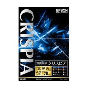 エプソン(EPSON) KA3N20SCKR 写真用紙クリスピア 高光沢 A3ノビ 20枚｜eccurrent