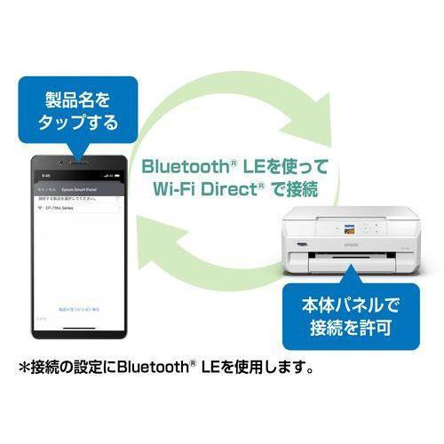 エプソン(EPSON) Colorio(カラリオ) EP-716A ホワイト インクジェット複合機 A4/USB/WiFi｜eccurrent｜14