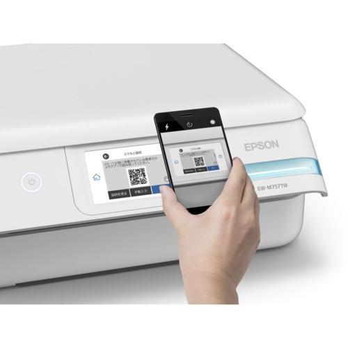 エプソン(EPSON) エコタンク搭載 EW-M757TW ホワイト A4カラー